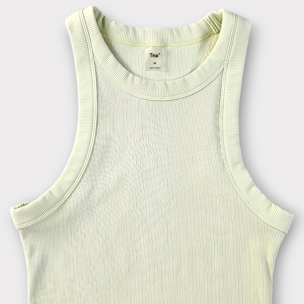Aritzia Tna Quartz Ribbed Bodycon Mini Dress - Picture 4 of 11